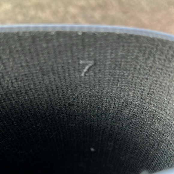 UGG SHAYE BLACK TALL RUBBER RAIN BOOTS FUR INSOLE SIZE US 7womens - Picture 10 of 15